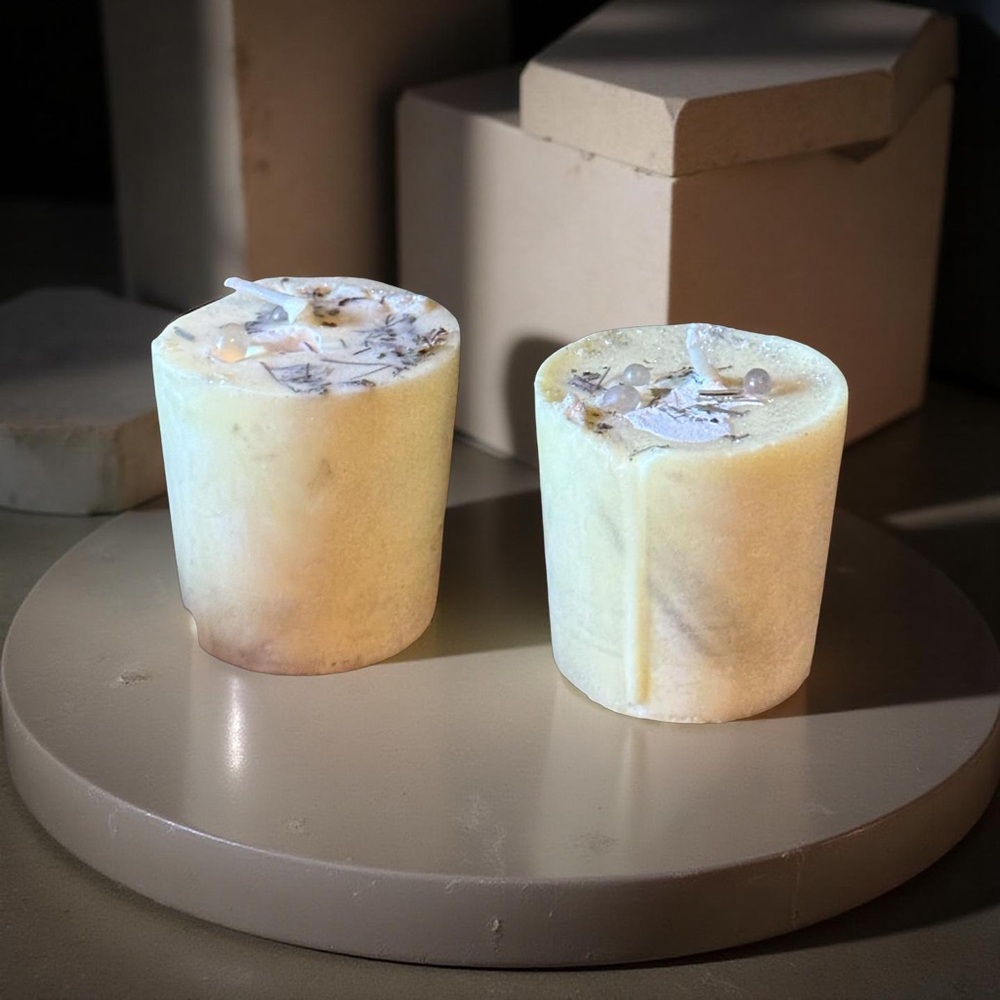 Lemon candles